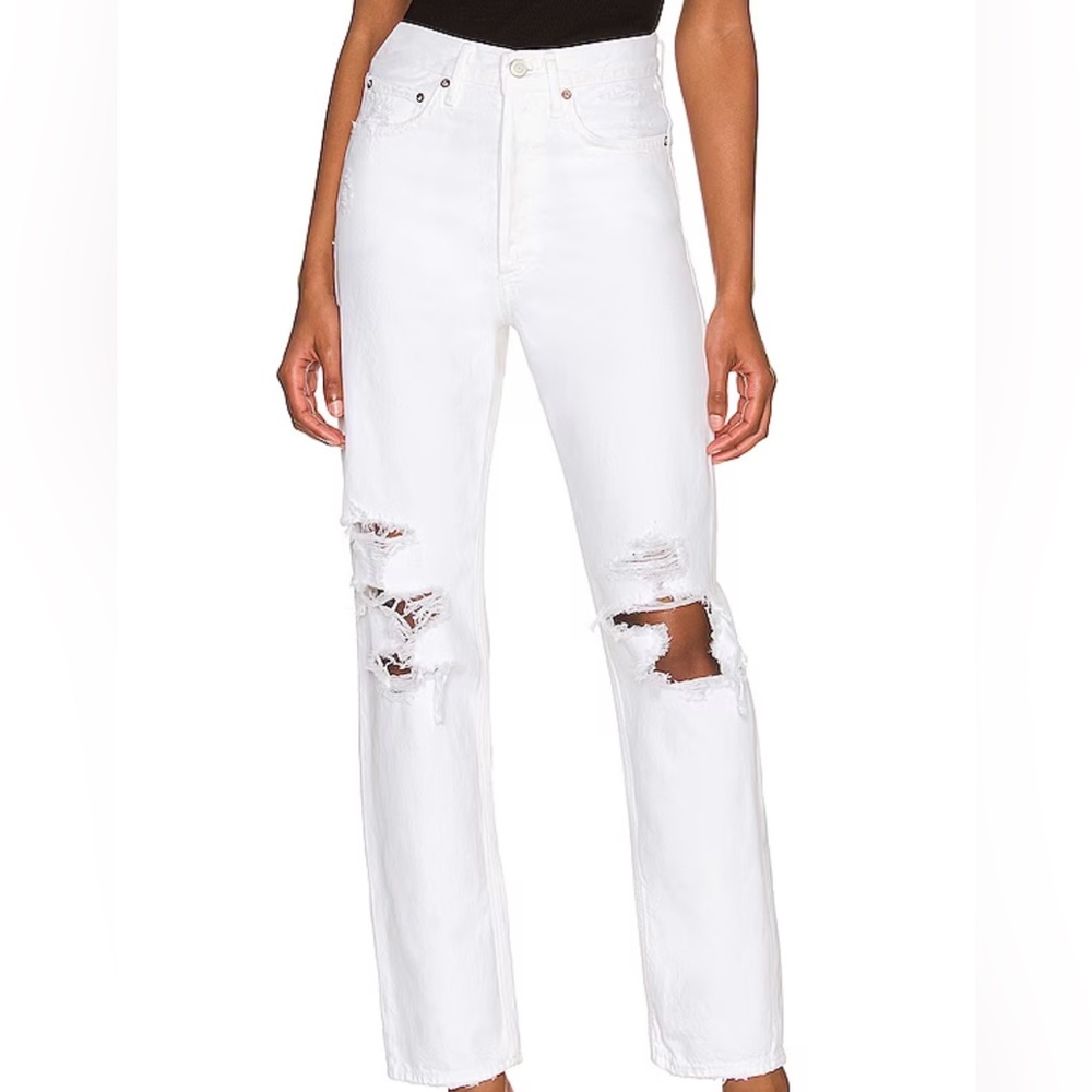 AGOLDE 90's Mid Rise Loose in COLOR VANISH SIZE 32
